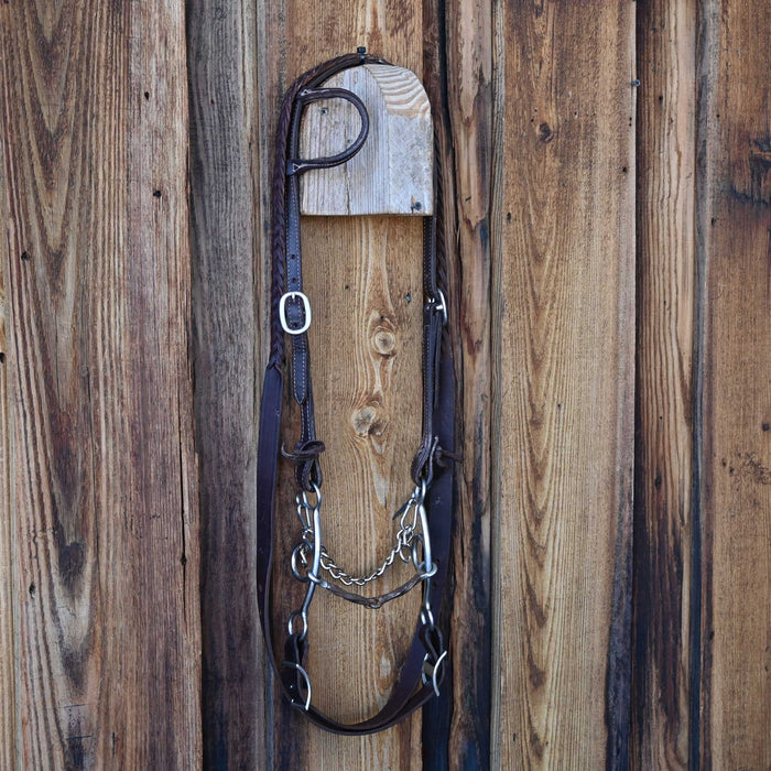 Slow Twist Snaffle Gag Bridle Rig Sale Barn misc