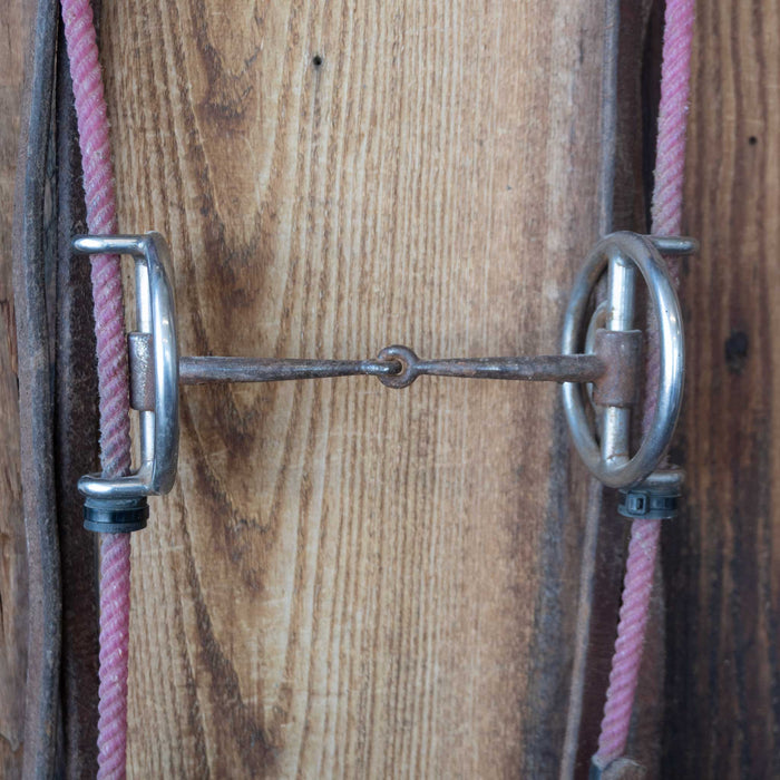 Lariat Draw Gag Snaffle Bridle Rig w/Split Reins