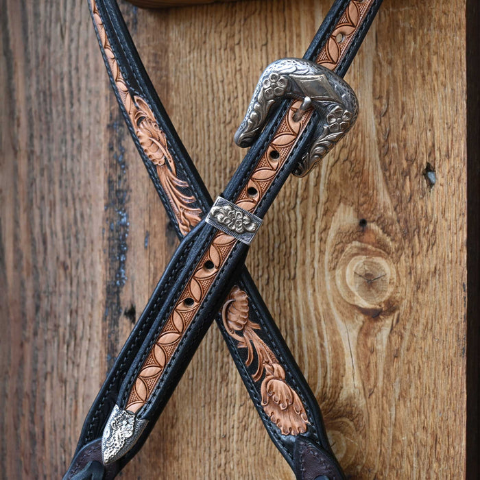 Randall Top Shelf Leather Headstall w/Holland 3pc. Vintage Buckle