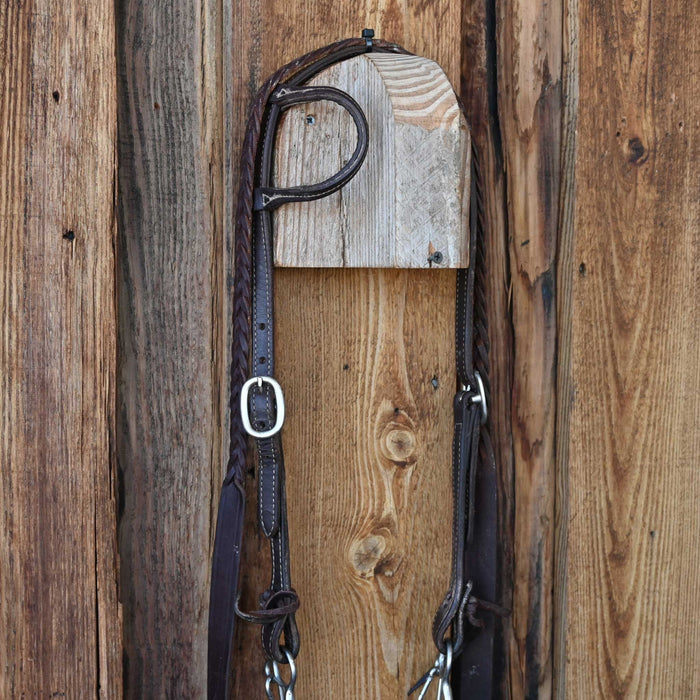 Slow Twist Snaffle Gag Bridle Rig Sale Barn misc