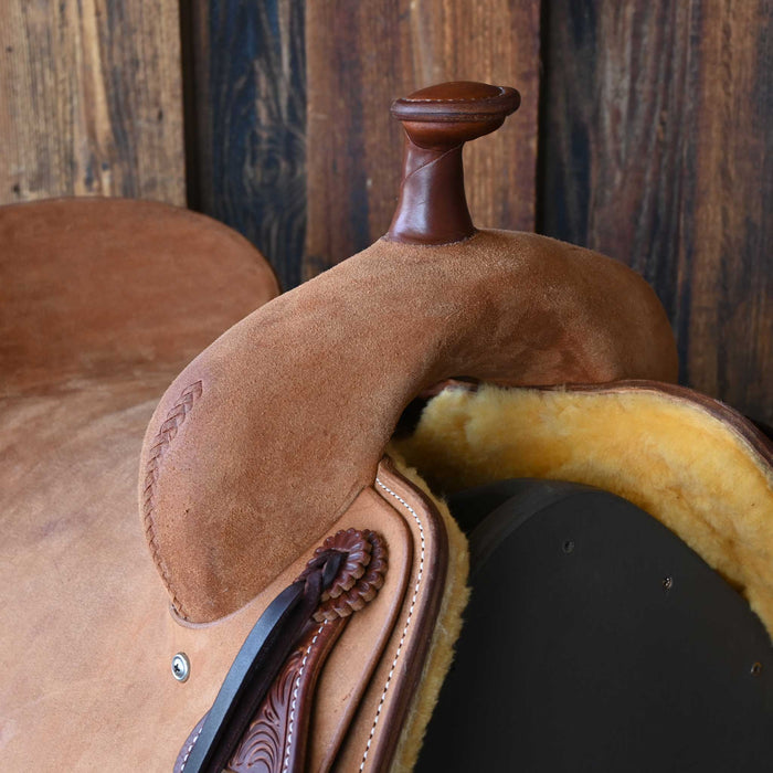 16" JEFF SMITH BUSTER WELCH RANCH CUTTER SADDLE