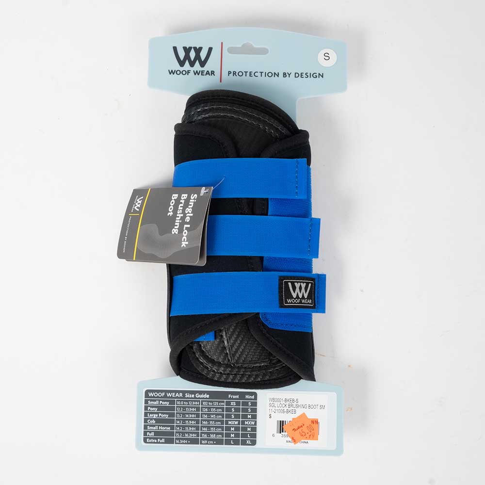 NEW WoofWear Single Lock Brushing Boot - Small Sale Barn Woof Wear   