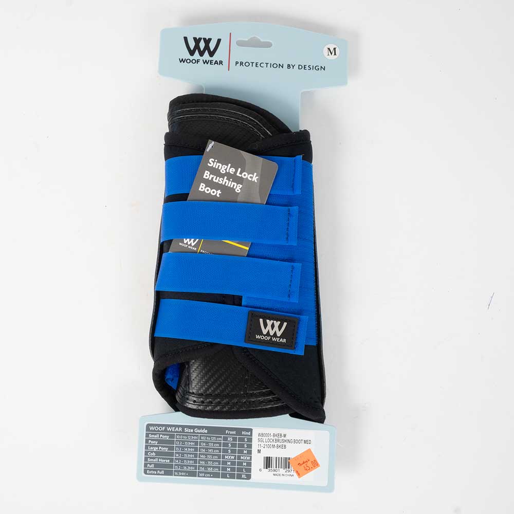 NEW WoofWear Single Lock Brushing Boot - Medium Sale Barn Woof Wear   