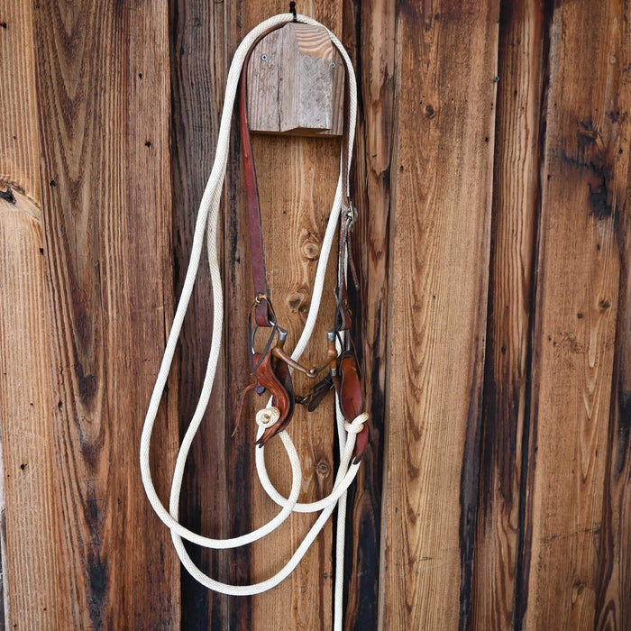 D-Ring Copper Snaffle Bridle Rig Sale Barn MISC