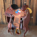14.5" USED TESKEY'S TEAM ROPING SADDLE Saddles - Used Teskey's Saddlery