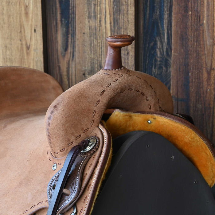 16" JEFF SMITH BUSTER WELCH RANCH CUTTER SADDLE