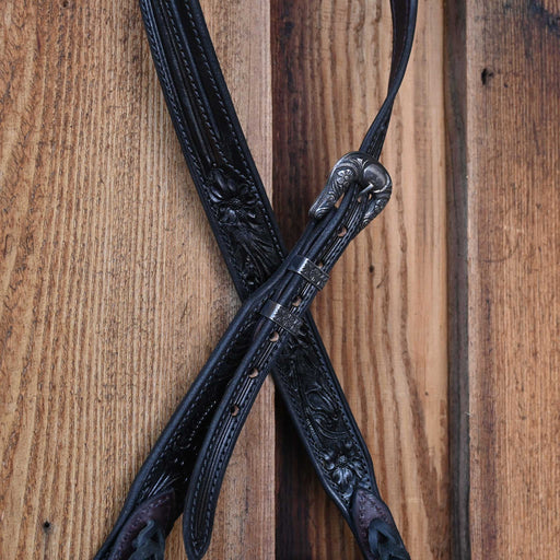 Randall Top Shelf Leather Headstall w/Vintage Sterling Silver 3pc. Buckle Tack - Headstalls Randall Top Shelf