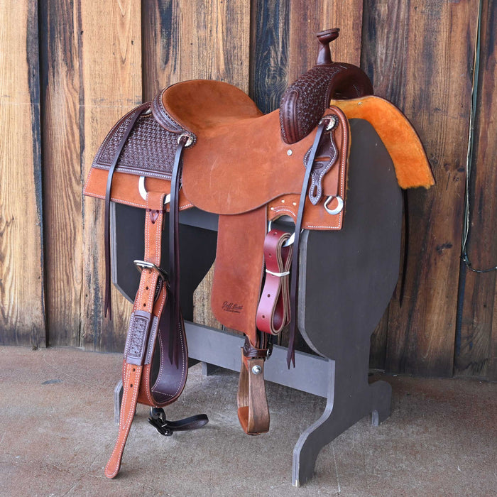 15" JEFF SMITH BEAU GALYEAN RANCH CUTTER SADDLE