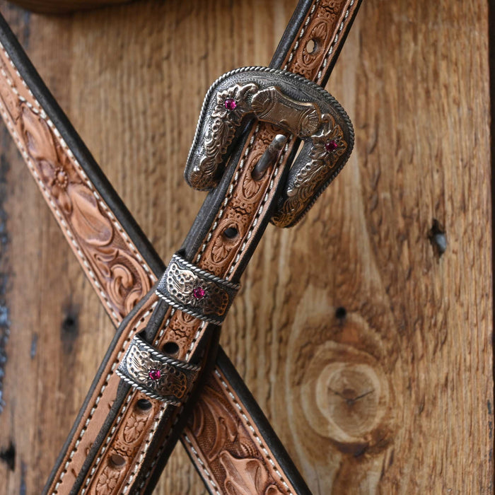 Randall Top Shelf Leather Headstall w/Vintage Holland 3pc. Buckle