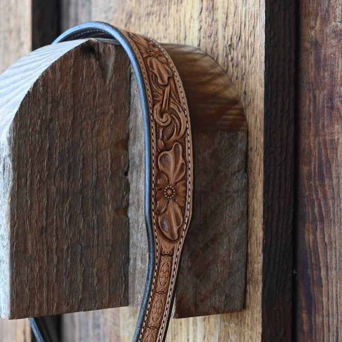 Randall Top Shelf Leather Headstall w/Vintage Holland 3pc. Buckle