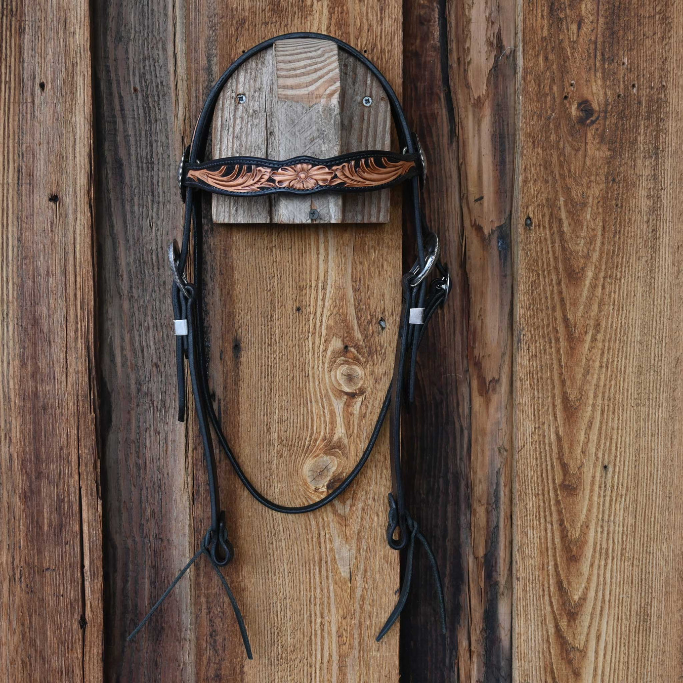 Randall Top Shelf Leather Browband Headstall w/Vintage Holland 101 Buckles Tack - Headstalls Randall Top Shelf