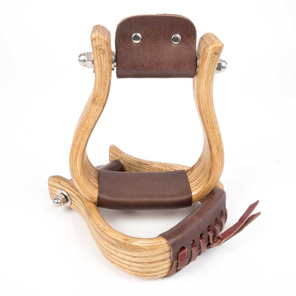 Laminated Wooden Stirrups Tack - Saddle Accessories Teskey's 2"  