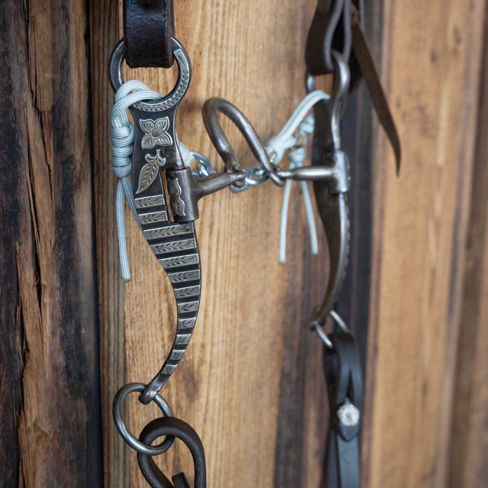 Larry Turner Loose Port Bridle Rig w/Single Ear Headstall