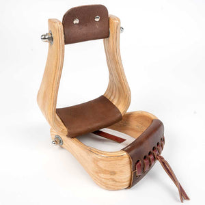 Laminated Wooden Stirrups Saddle Accessories Teskey's 3"  