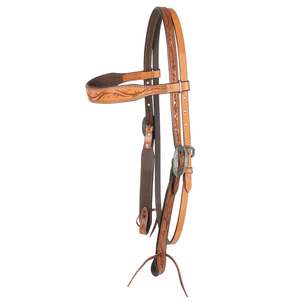 NEW Teskey's Contoured Browband Headstall Sale Barn MISC   