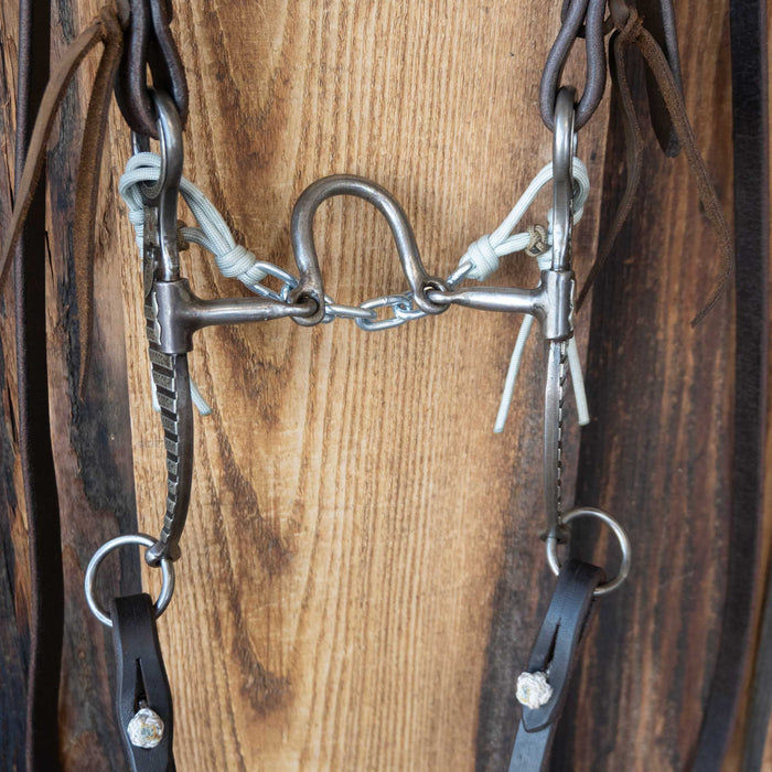 Larry Turner Loose Port Bridle Rig w/Single Ear Headstall