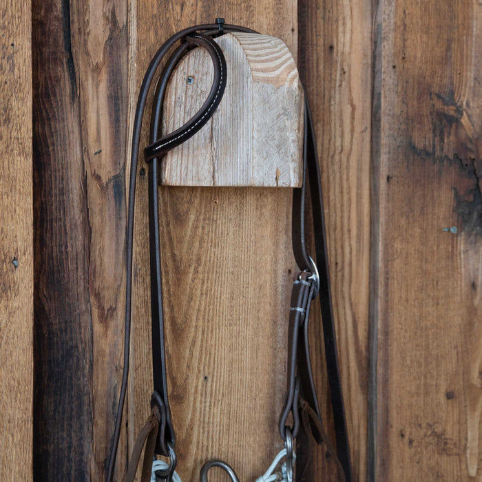 Larry Turner Loose Port Bridle Rig w/Single Ear Headstall