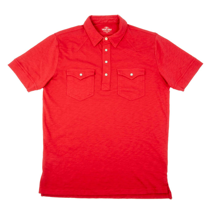 True Grit Western Polo Shirt MEN - Clothing - Shirts - Short Sleeve TRUE GRIT