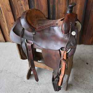 15" USED SIMCO ROPING SADDLE Saddles Simco   