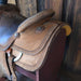 14.5" USED PATRICK SMITH TEAM ROPING SADDLE Saddles - Used Patrick Smith