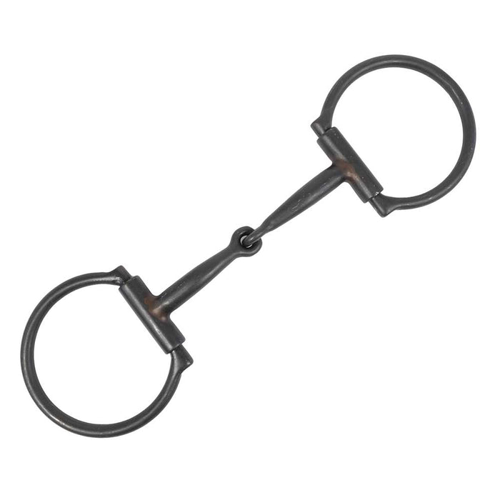 Black Smooth Snaffle Tack - Bits Metalab   