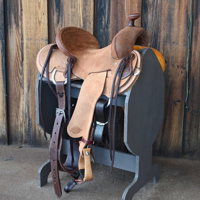 14" AUSTIN VALIMONT TEAM ROPING SADDLE