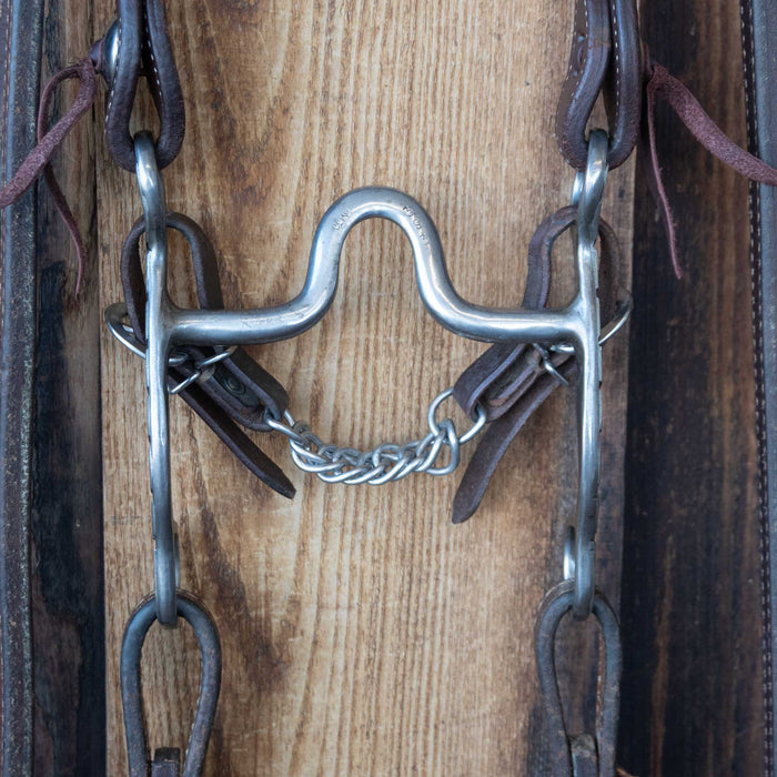 Clint Martin Solid Port Bridle Rig w/Split Ear Headstall