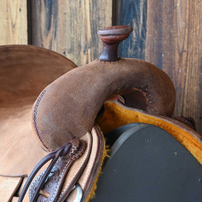 14" AUSTIN VALIMONT TEAM ROPING SADDLE