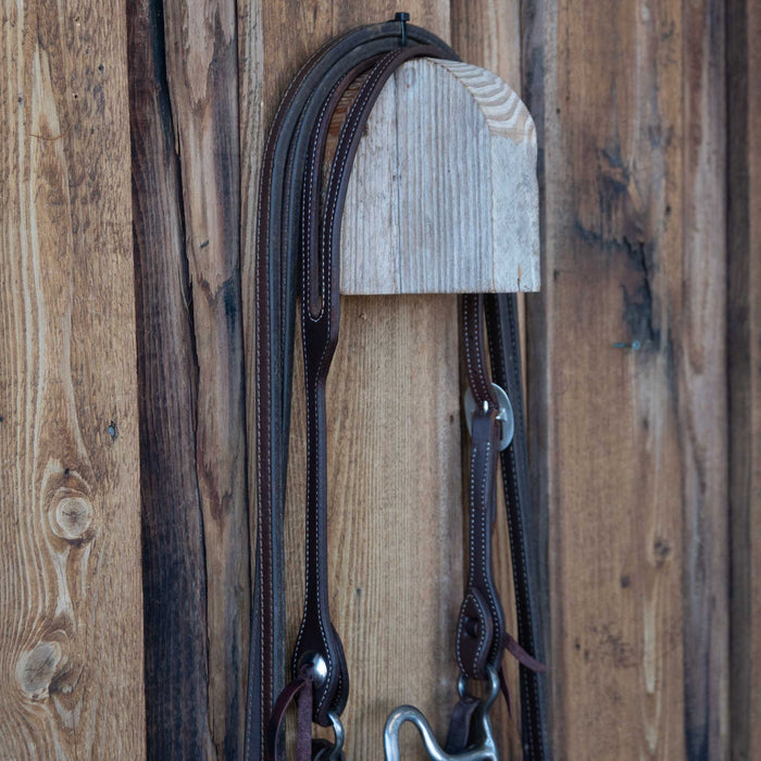 Clint Martin Solid Port Bridle Rig w/Split Ear Headstall