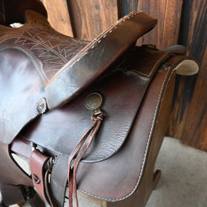 15" USED SIMCO ROPING SADDLE Saddles Simco   