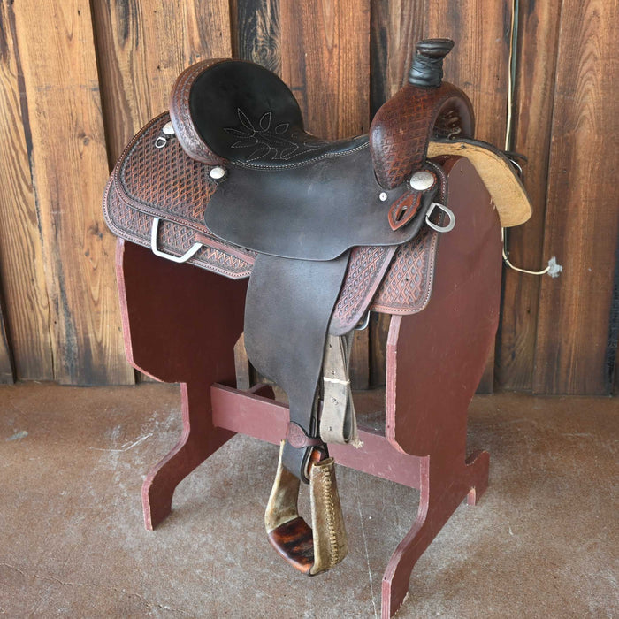 14.5" USED DOUBLE J ALL AROUND SADDLE Saddles - Used DOUBLE J SADDLERY