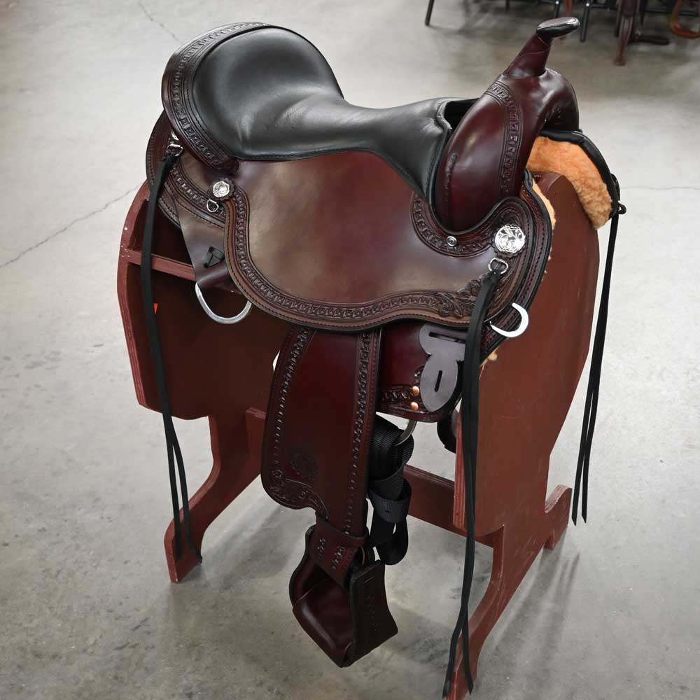 16" CIRCLE Y SHERIDAN FLEX2 TRAIL SADDLE Saddles Circle Y Saddlery