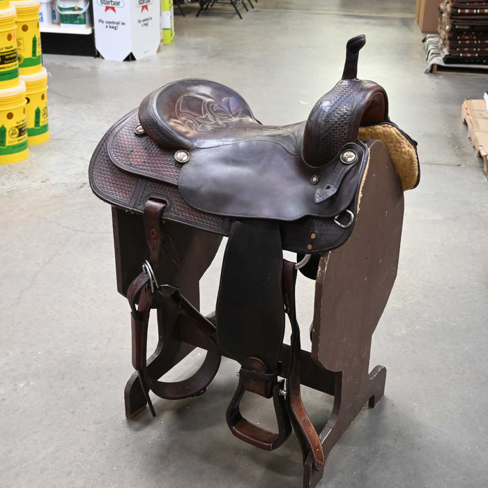 17" USED Mc GURIE CUTTING SADDLE