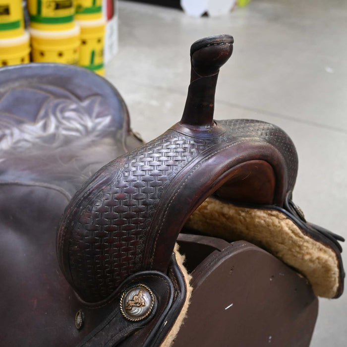 17" USED Mc GURIE CUTTING SADDLE