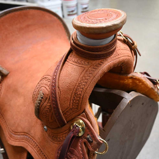 14" TESKEY'S POST HORN ASSOCIATION SADDLE Saddles - New Teskey's Saddlery