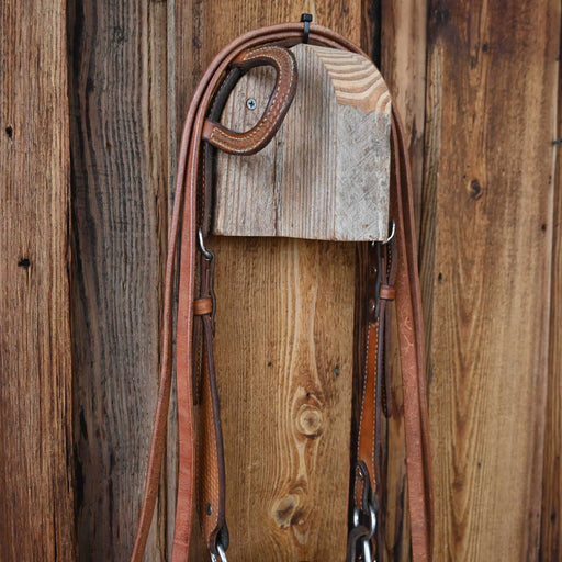 Solid Port Bridle Rig w/Copper Cricket Sale Barn MISC