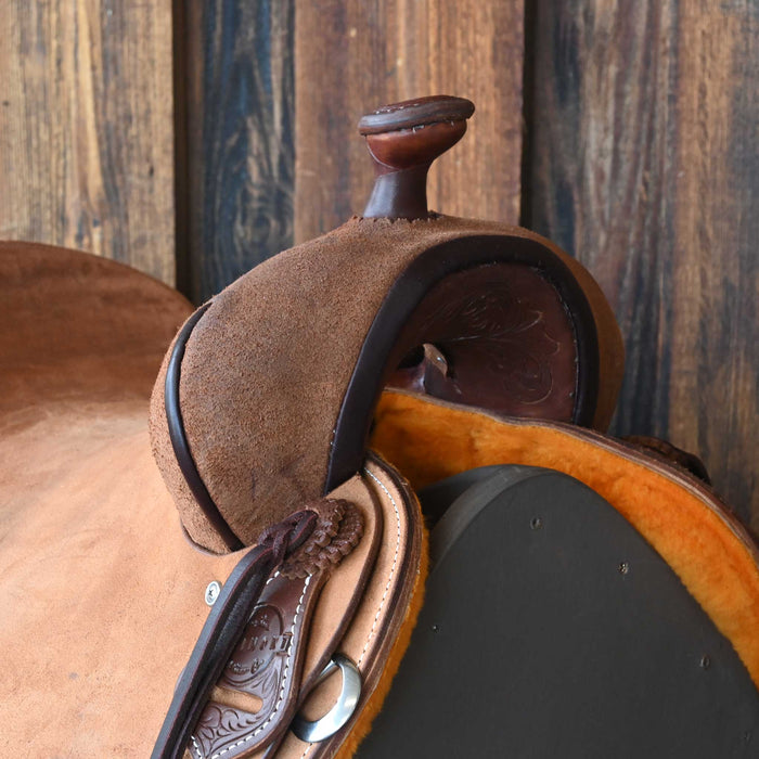 16" AUSTIN VALIMONT TEAM ROPING SADDLE