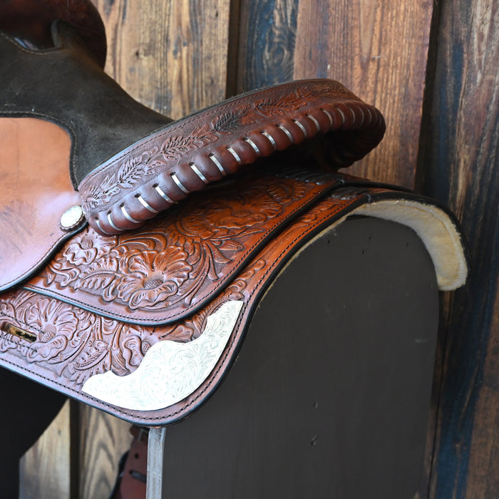 15.5" USED HEREFORD TRAIL SADDLE
