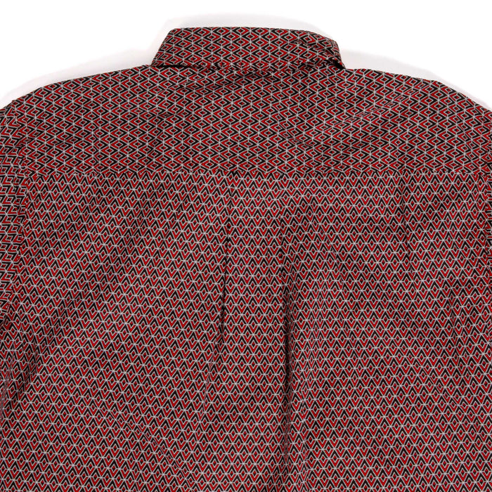 Cinch Boy's Geo Print Button Down Shirt