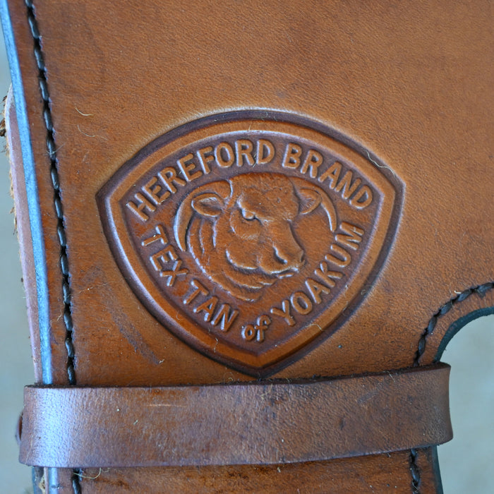 15.5" USED HEREFORD TRAIL SADDLE
