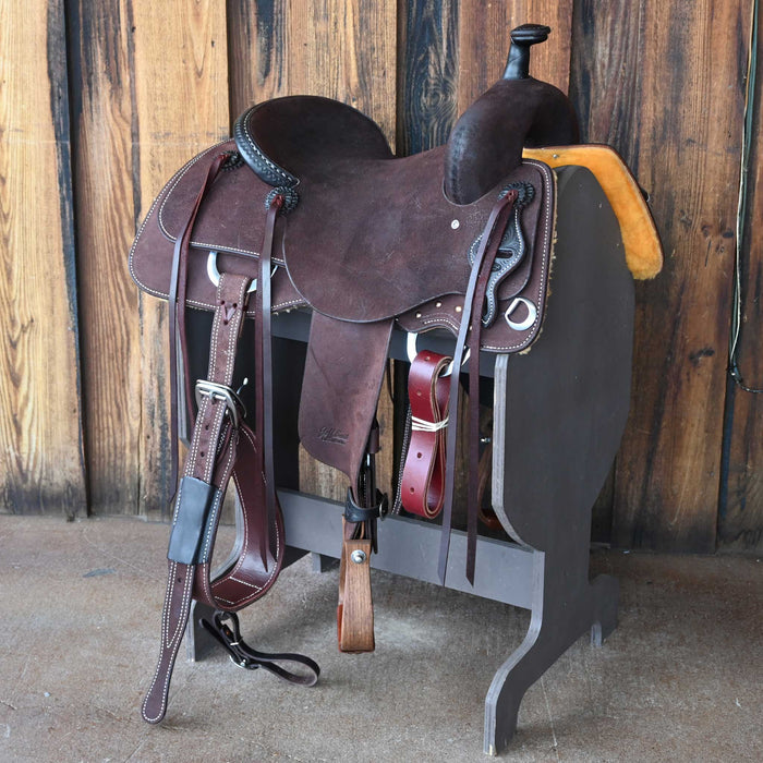15" JEFF SMITH BUSTER WELCH RANCH CUTTER SADDLE