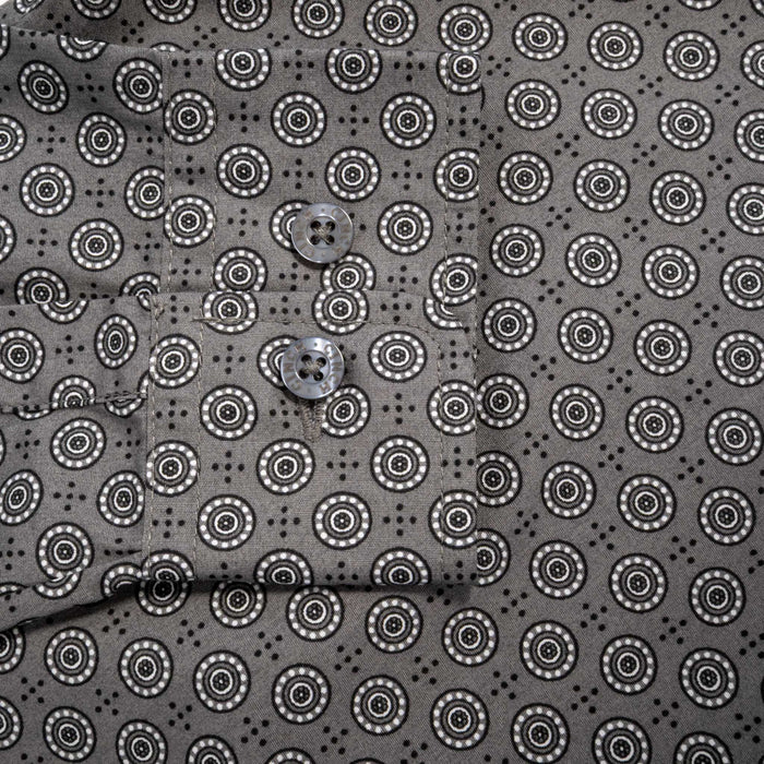 Cinch Boy's Geo Print Button Down Shirt