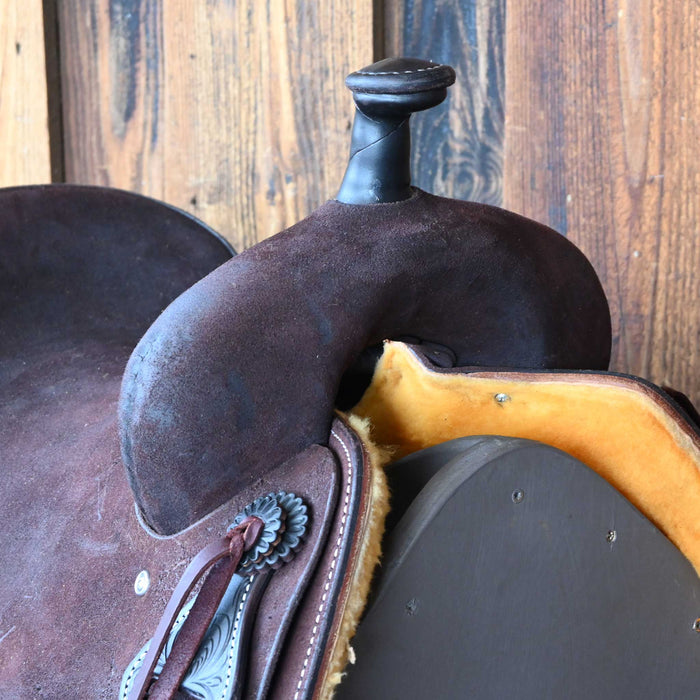 15" JEFF SMITH BUSTER WELCH RANCH CUTTER SADDLE