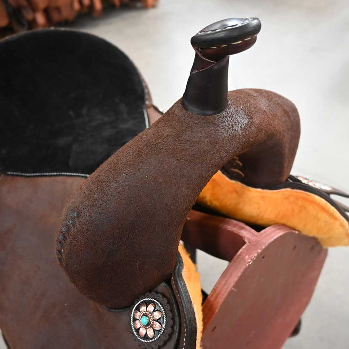 14.5" MARTIN BTR BARREL SADDLE Saddles - New Martin Saddlery