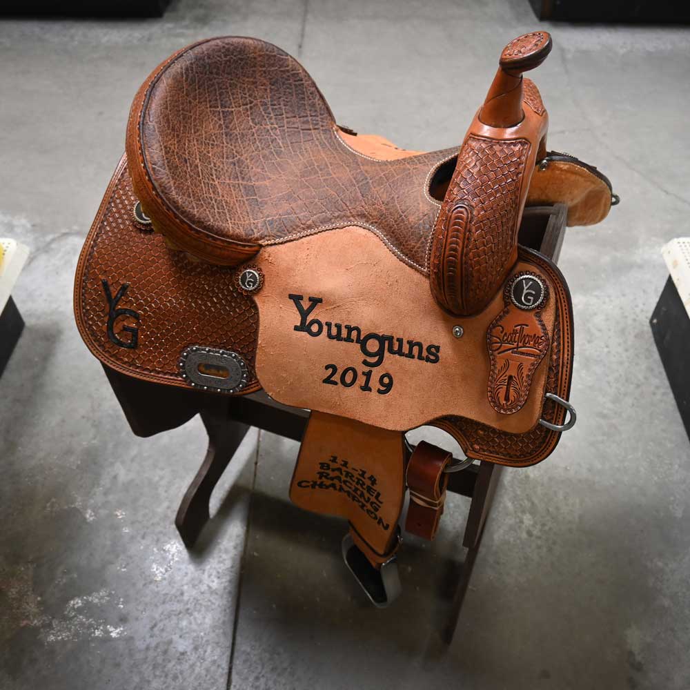 14" USED SCOTT THOMAS BARREL SADDLE