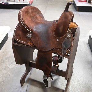 13.5" USED JEFF SMITH C3 BARREL SADDLE Saddles Jeff Smith   