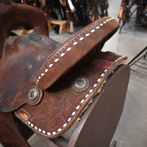 13.5" USED JEFF SMITH C3 BARREL SADDLE Saddles Jeff Smith   