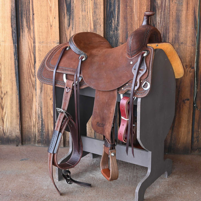 15.5" JEFF SMITH BUSTER WELCH RANCH CUTTER SADDLE