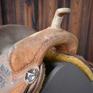 13.5" USED DHS BARREL SADDLE Saddles Dynamite Horseman Supply   