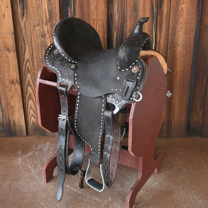 15" USED CORRIENTE BARREL SADDLE